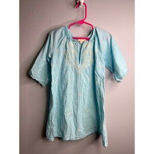 Girls Pink Chicken Dress - Size 5